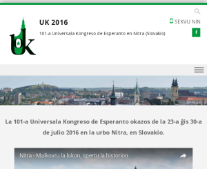 Svetový kongres esperanta 2016