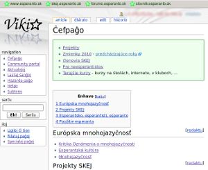 Vikio: wiki slovenského esperantského hnutia